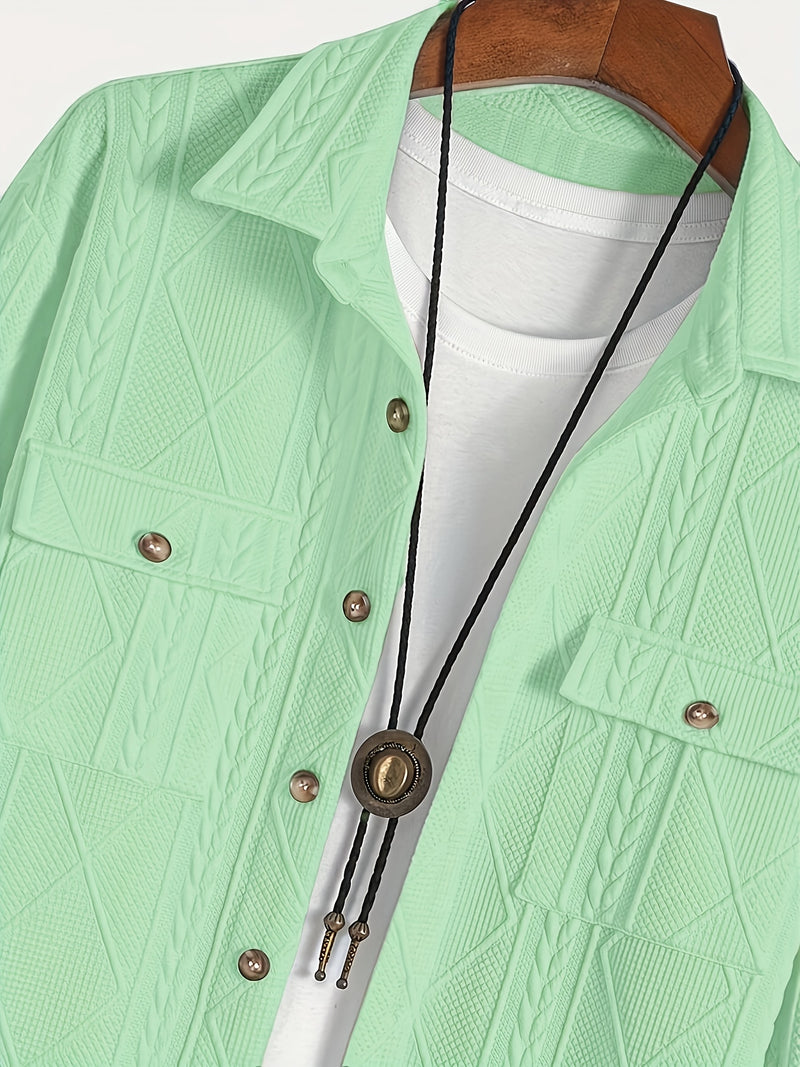 Men's Casual Sports Outfit with Long Sleeves And Long Pants.