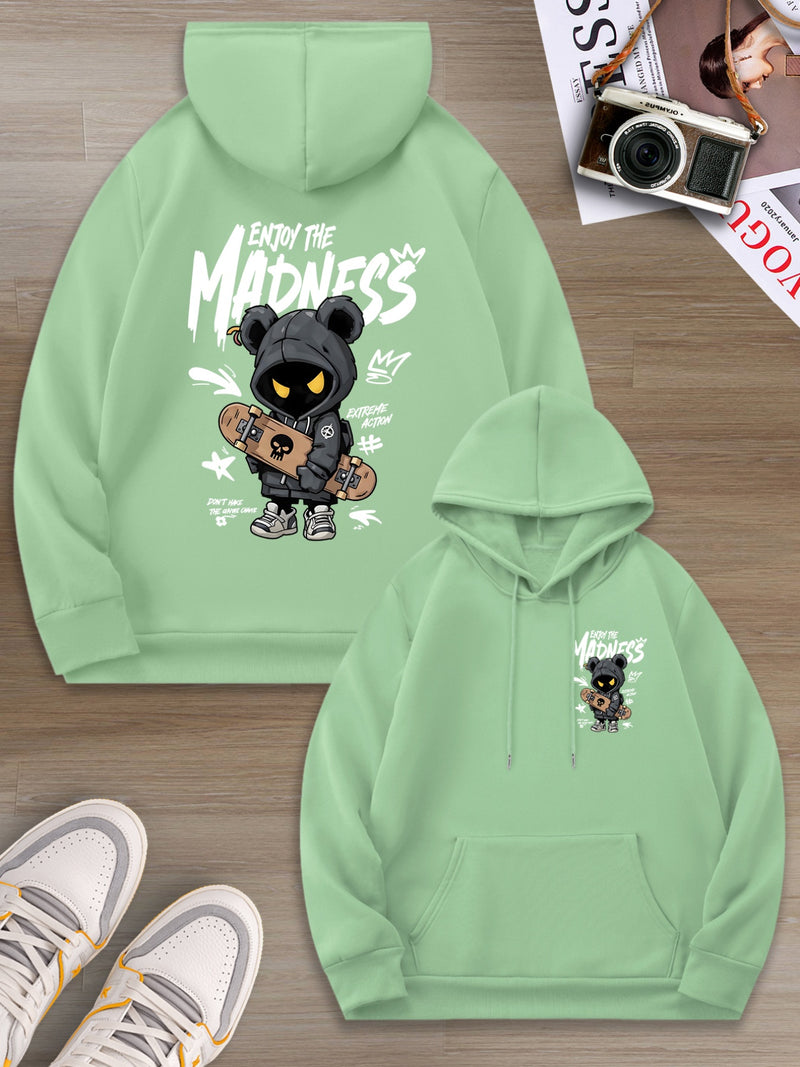 Men's Hooded Sweatshirt.