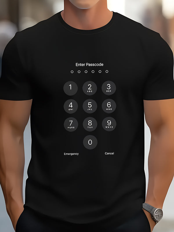 Men's Slim Fit Cotton T-Shirt.