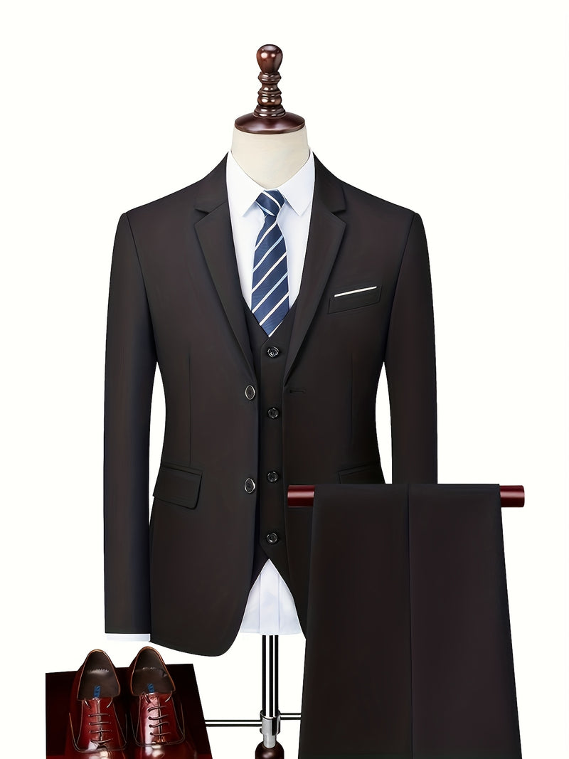A Two-Piece Set, Stylish And High-Quality Business Suit for Men.