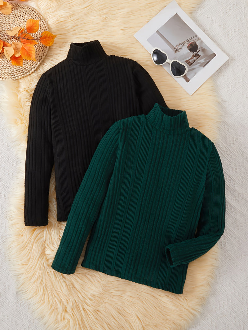 2pcs Set Boys Long-sleeve Sweater.