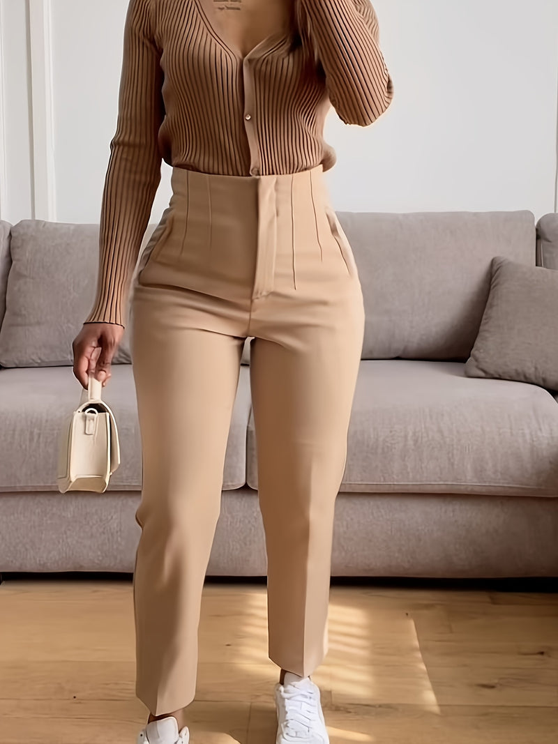 Women's Trousers, Elegant Work Pants, Suit Pants.