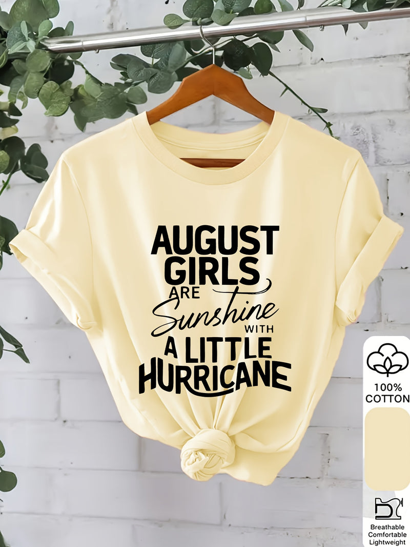 Women's Turquoise T-Shirt.