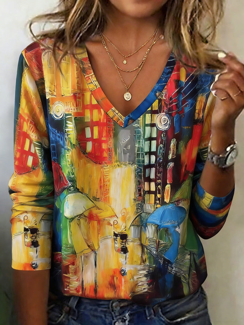 Women's Long Sleeve T-Shirt, New Spring/Summer Breathable Design.