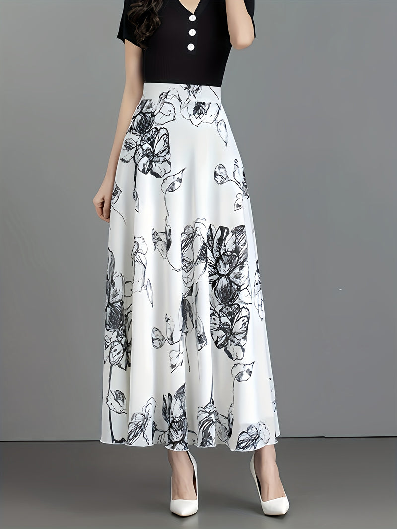 New Spring/Summer Women's Elegant Half-Length Skirt.