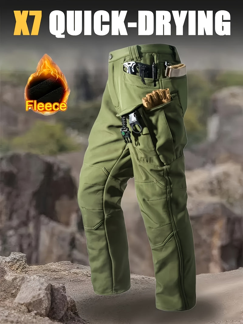 Outdoor Two-Piece Set,Lined Trendy Windproof Warm Motorcycle Hooded.