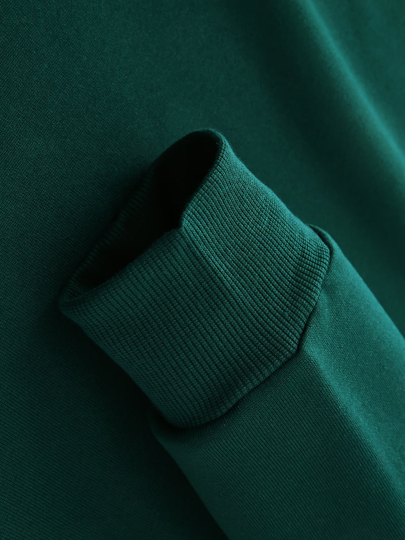 3pcs mixed color Men's autumn and winter round neck sweatshirt.