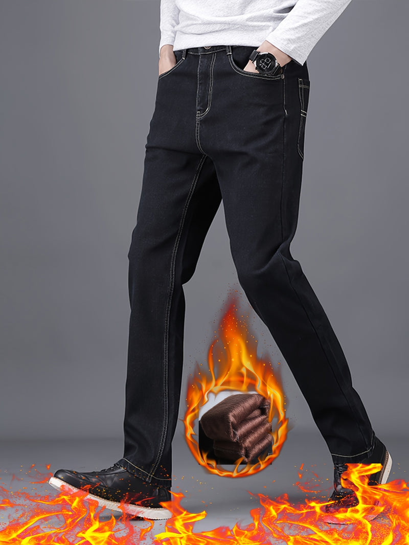 Autumn/Winter New Denim -Men's Business Casual Pants.