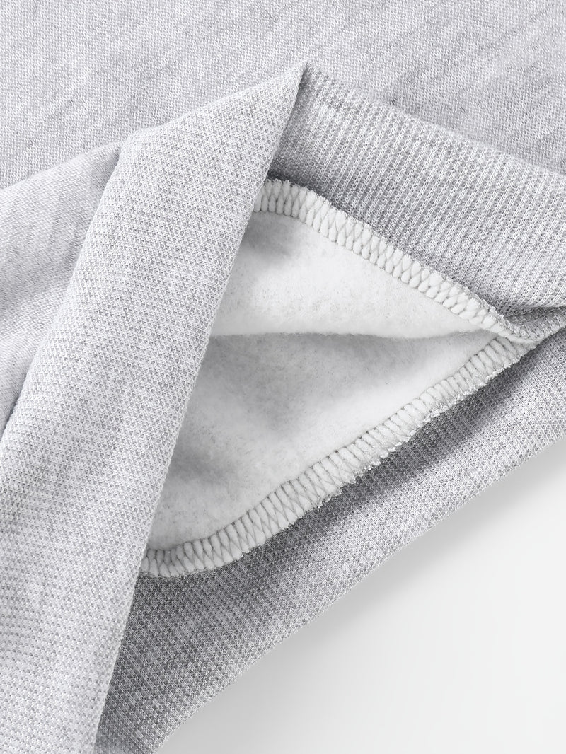 Boys' Autumn/Winter Casual English Letter Graphic Fist Bump.