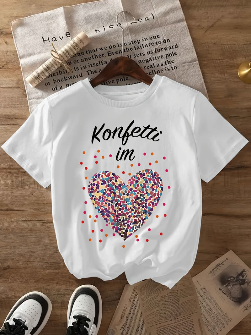 Women’s Casual Short Sleeve T-Shirt.