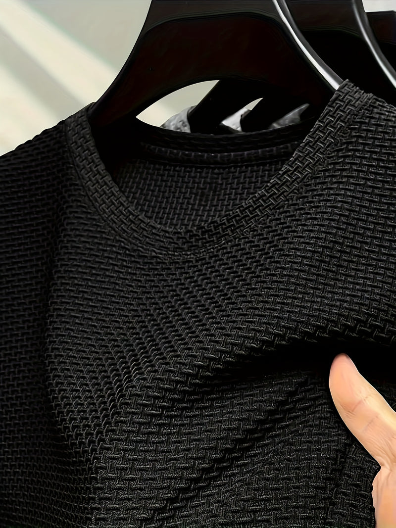 Men's T-Shirt, Cool And Breathable with a Round Neck And Short Sleeves.