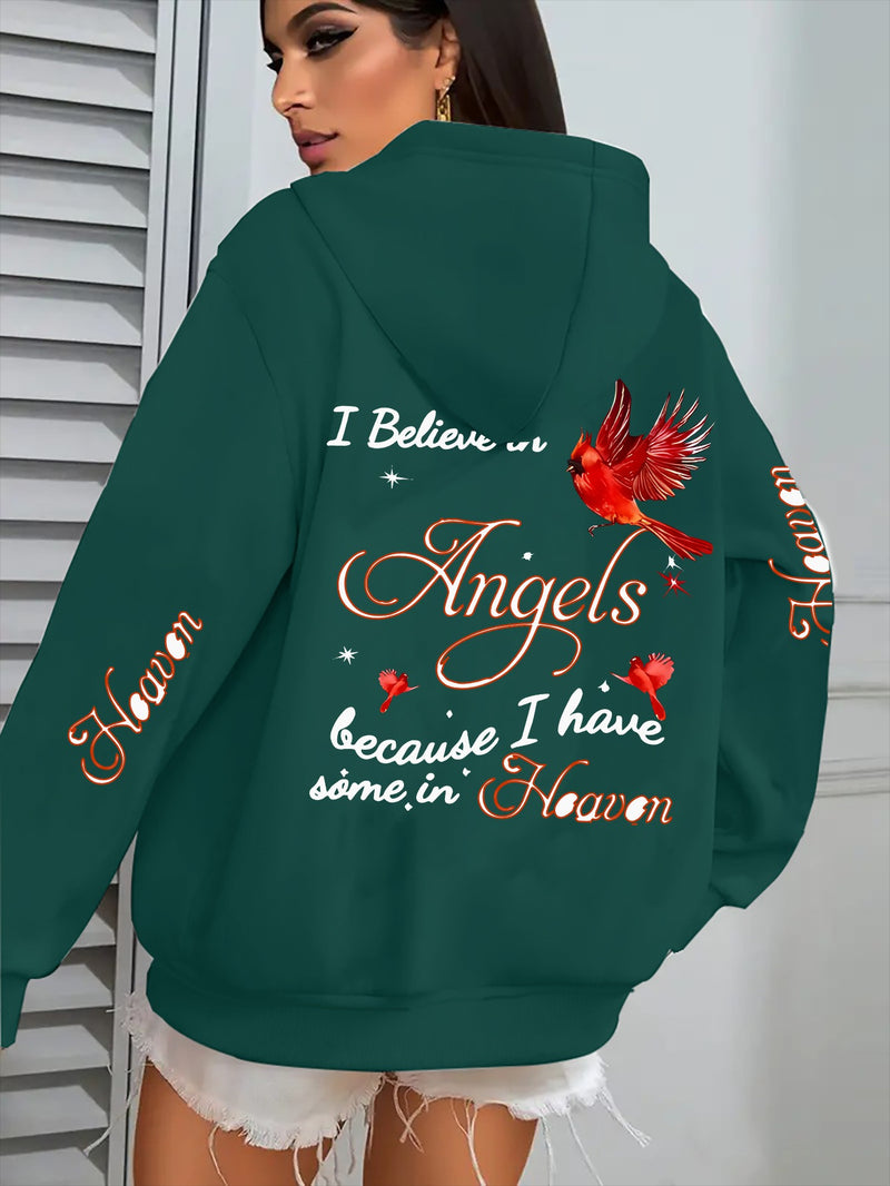 Casual Sweatshirts, Women's Hearts and Butterfly Prints.