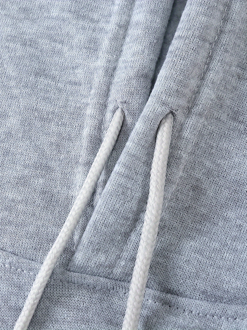 Men's Casual Polyester Hoodie.