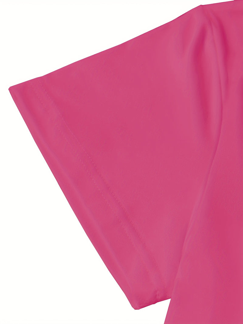 Women’s Whimsical Unicorn Graphic Print T-Shirt.