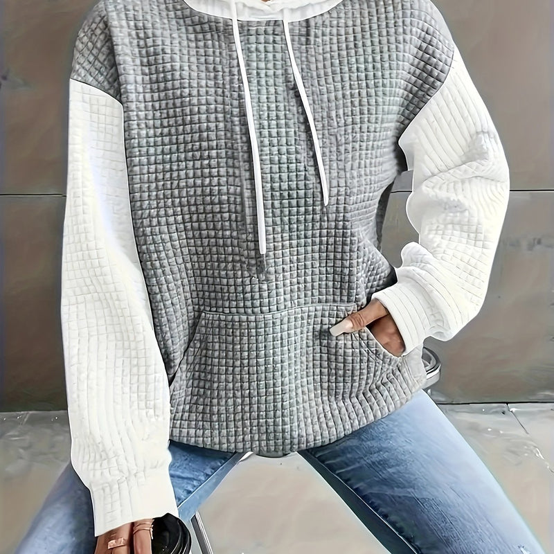 Women’s Hooded Pullover Sweatshirt.