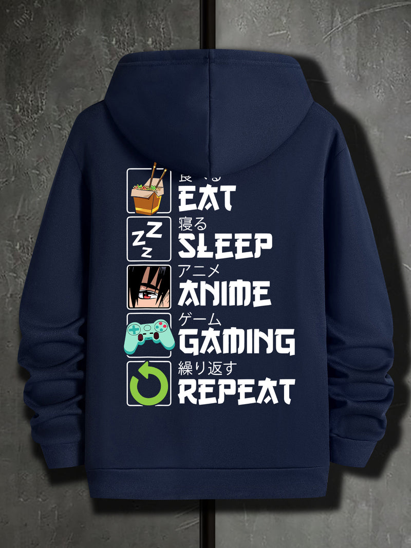 Men’s Hooded Sweatshirt New Spring/Autumn Printed Hoodie.