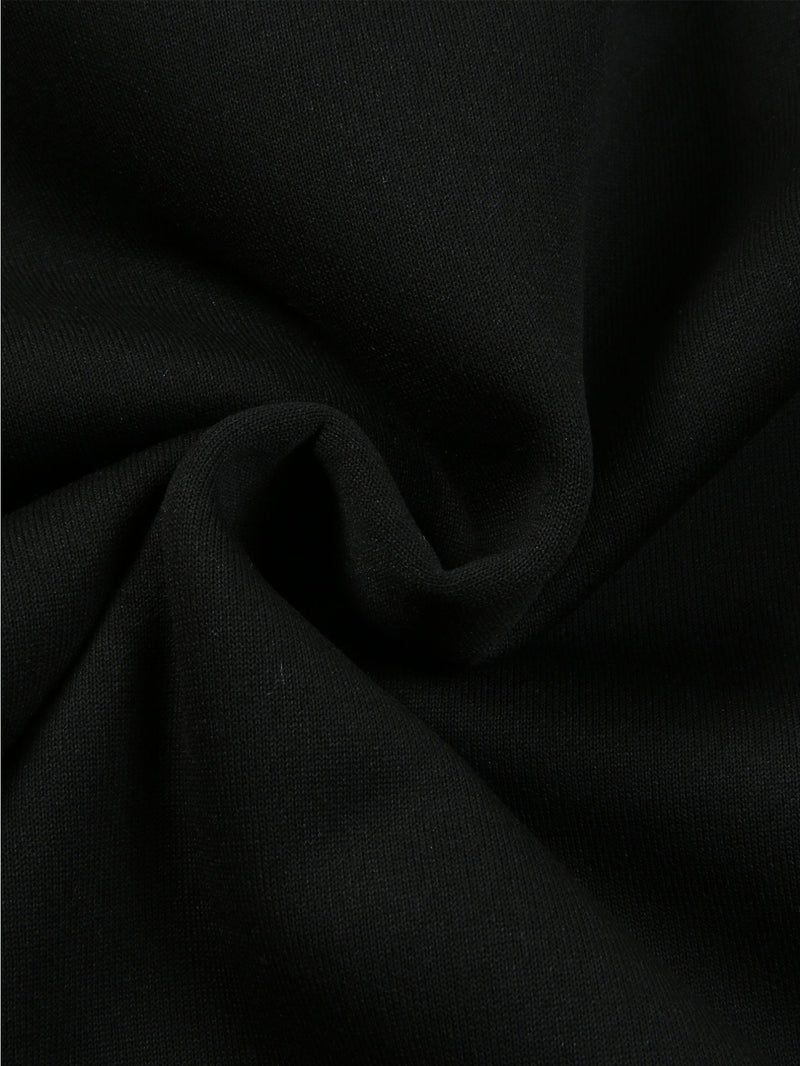 Women's Minimalist Solid Color Hoodie.