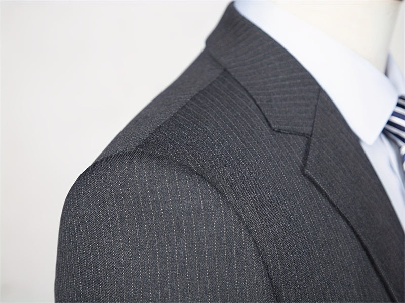 Men's Two-Piece Suit Set - Business & Casual Wear, Slim Fit.