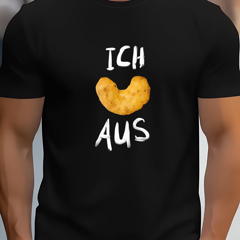Men's & Women's Black T-Shirt.