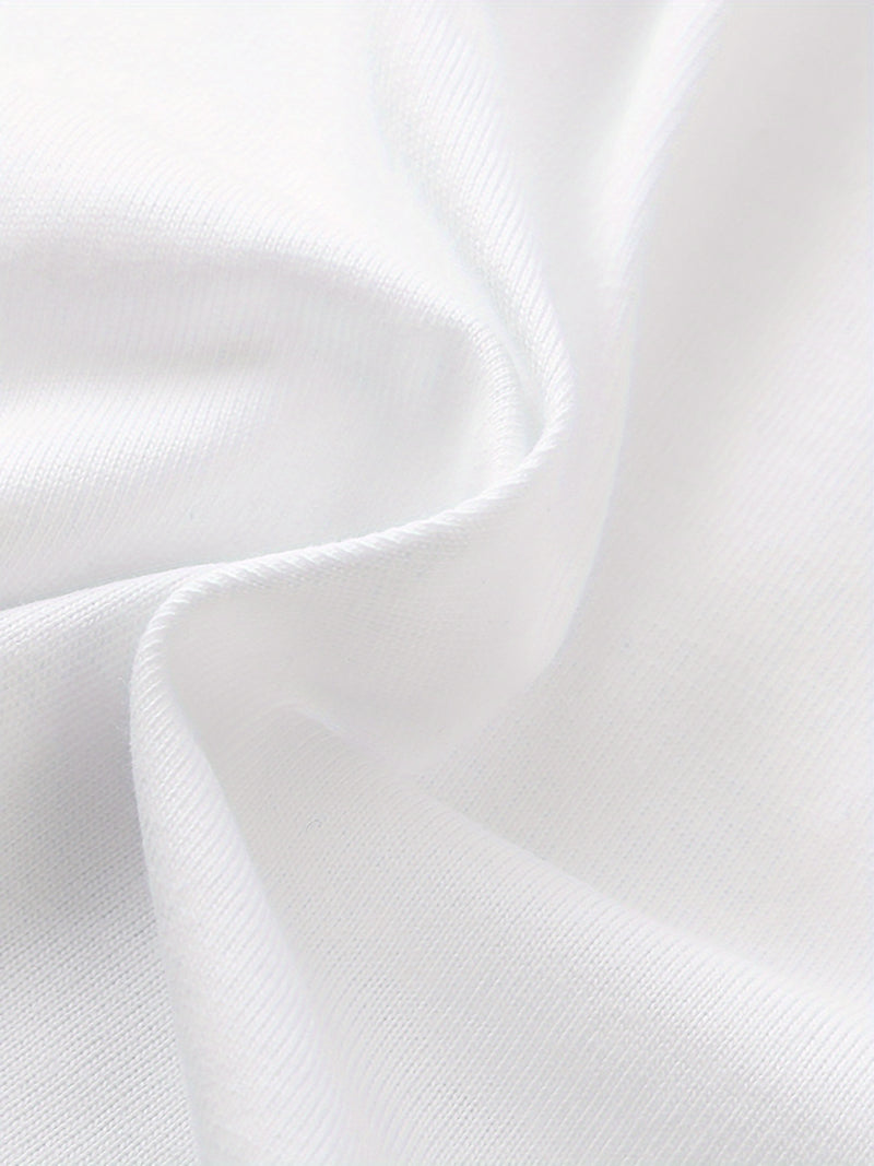 Women’s Graphic Print T-shirt, Short Sleeve Crew Neck Casual.