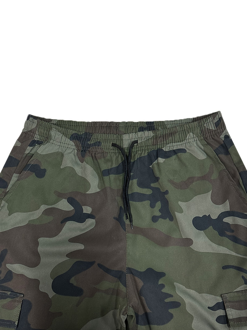 Men's Camouflage Outdoor Cargo Pants.