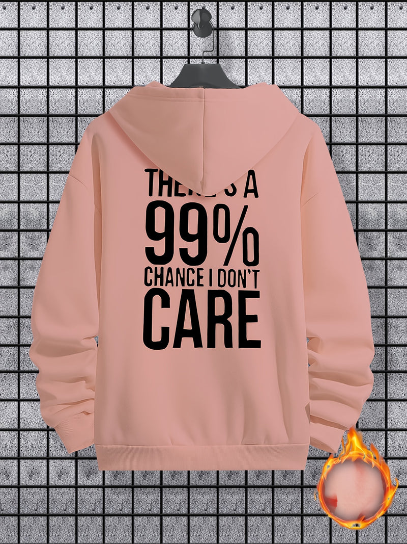 Men's Casual Pullover Hooded Sweatshirt.