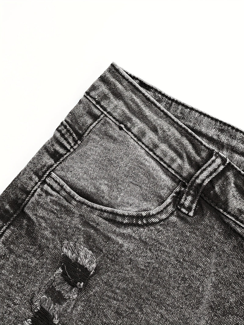 Women's Skinny Jeans - Stretchy Non-Belted Pants.