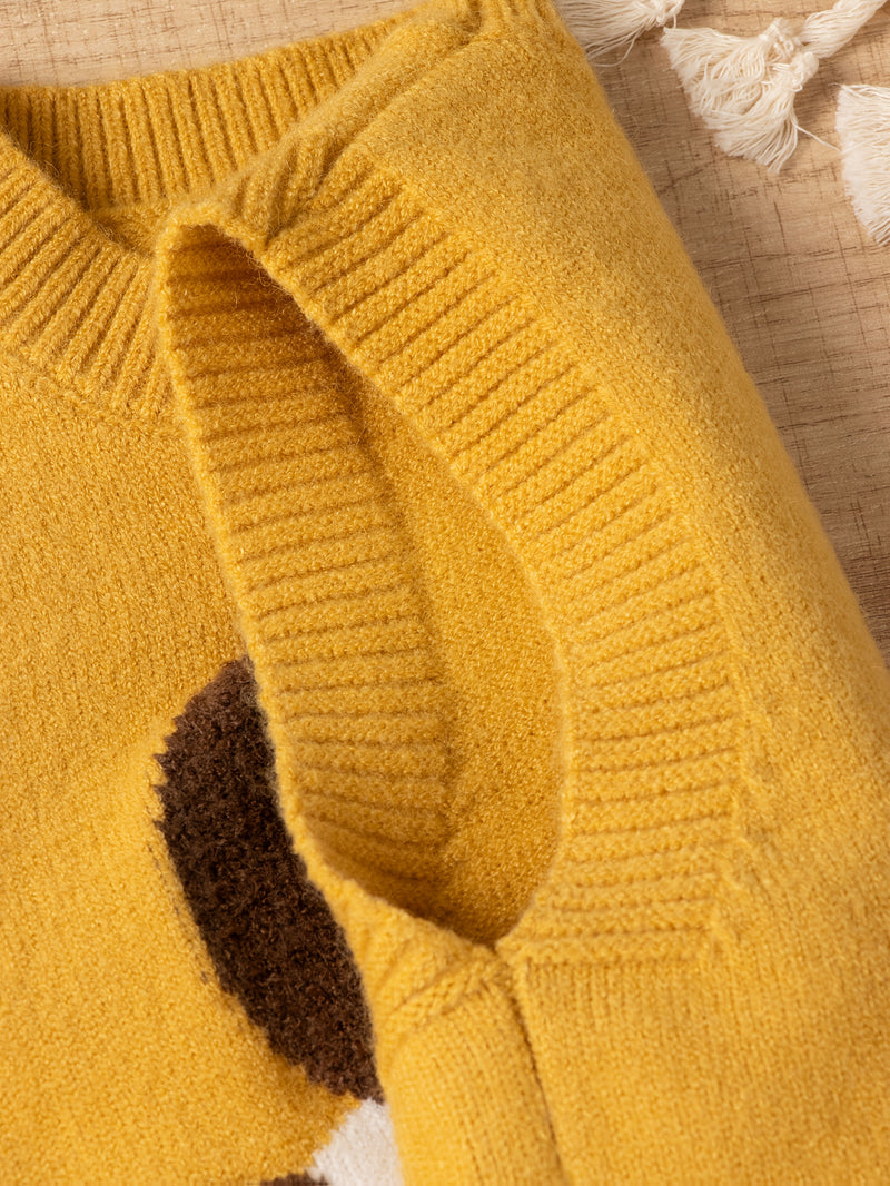 Boys' Cartoon Lion Cute Style Vest.