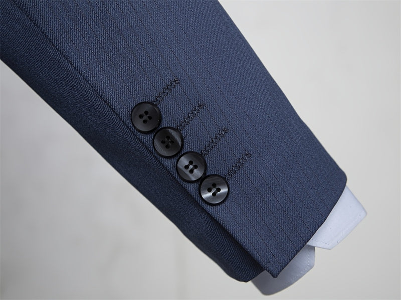 Men's Two-Piece Suit Set - Business & Casual Wear, Slim Fit.