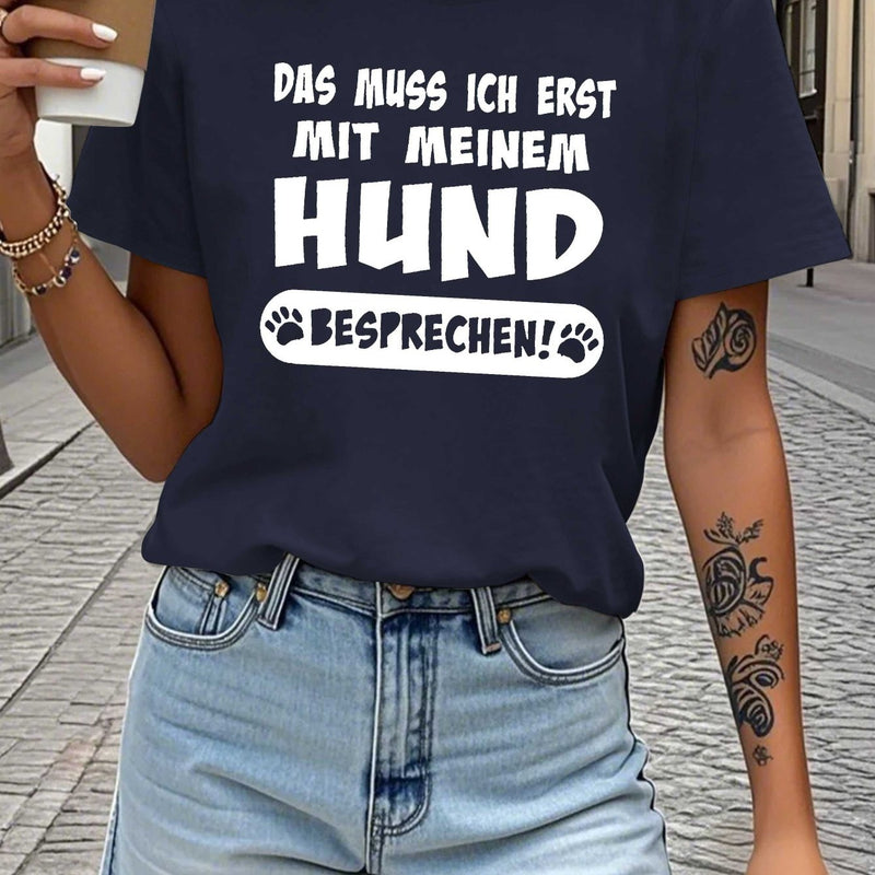 Women's Pure Cotton T-Shirt.