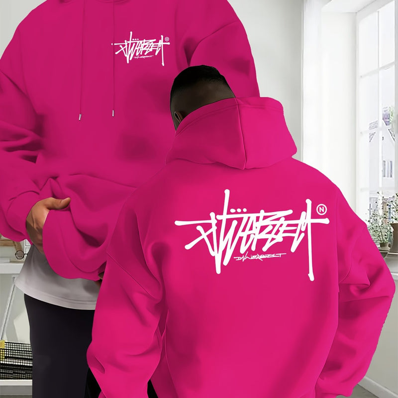 Men's Trendy Autumn-Winter Hooded Sweatshirt.