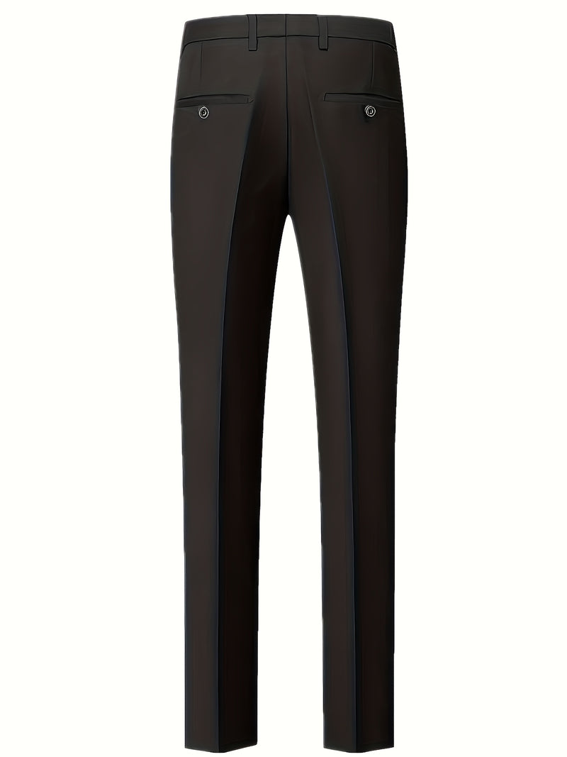 Men's Two-Piece Suit Set, Including Jacket and Trousers.