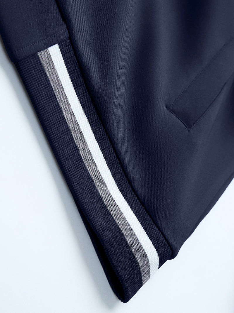 Men's 2-Piece Slim-Fit Full-Zip Jacket & Lapel Collar Coat.