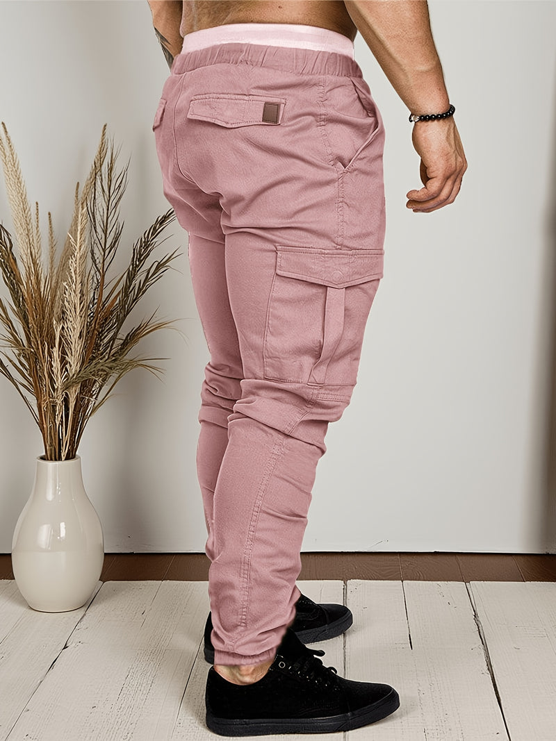 Men's Woven Wrinkle-Resistant Fabric/Casual Pants/Joggers.