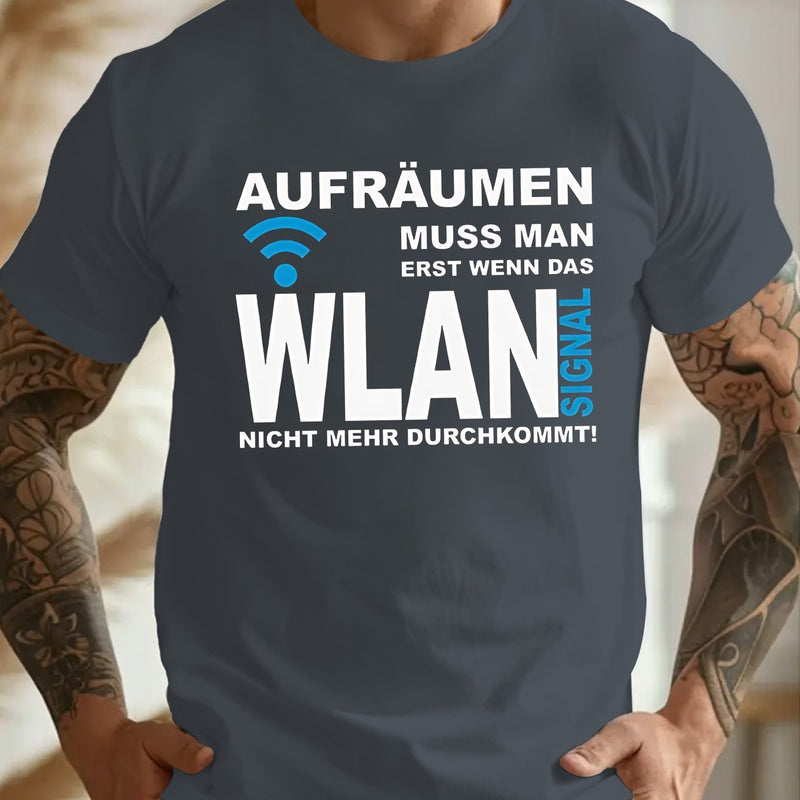 Men’s Fun German Crinkle Plus Size T-Shirt.