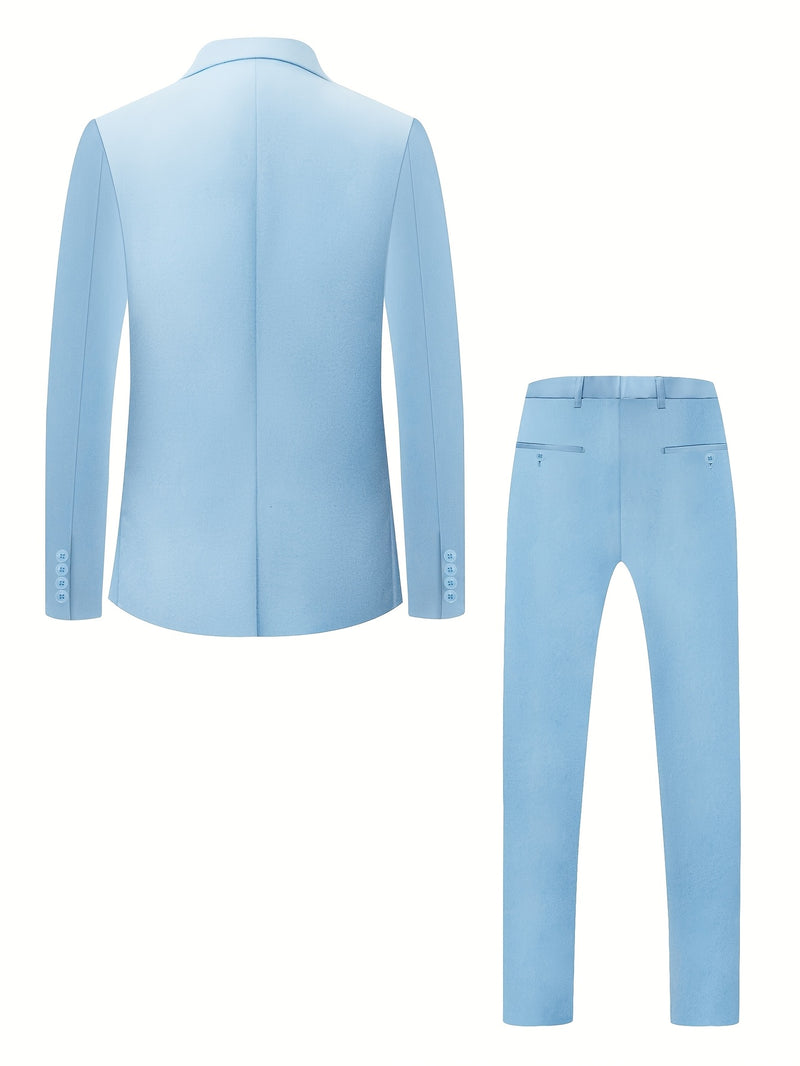 British Vintage Men's Two-Piece Suit Set.