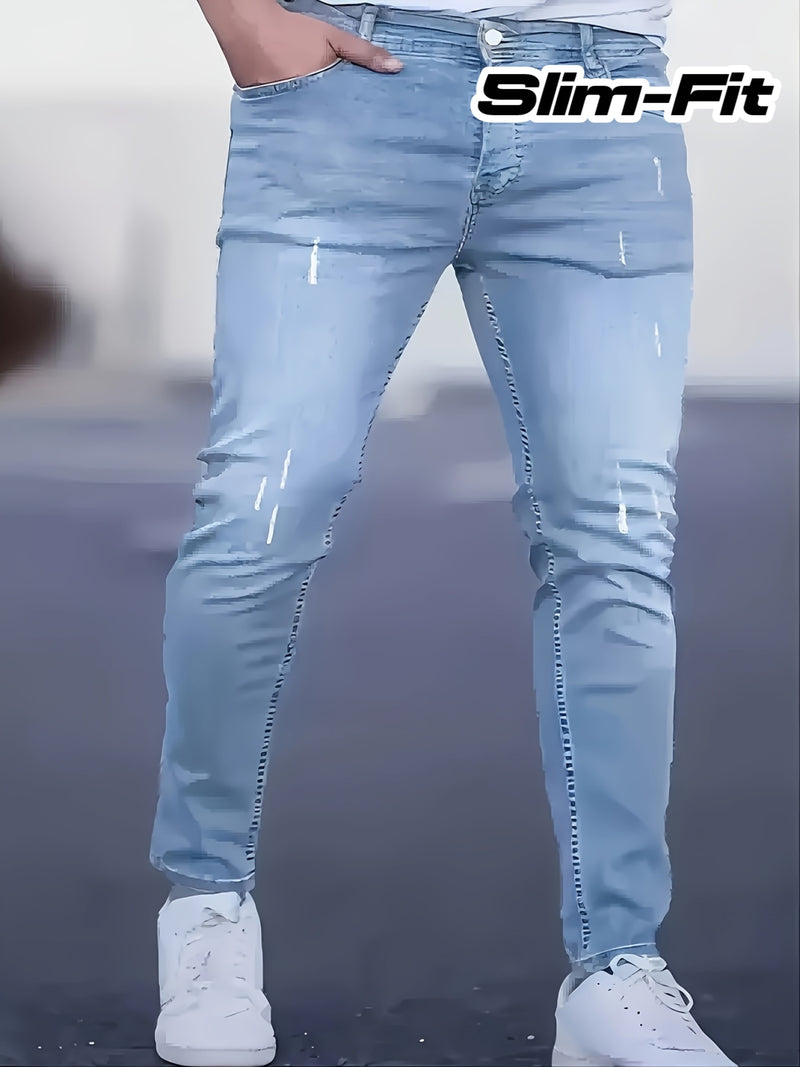 Men's Slim Fit Jeans.