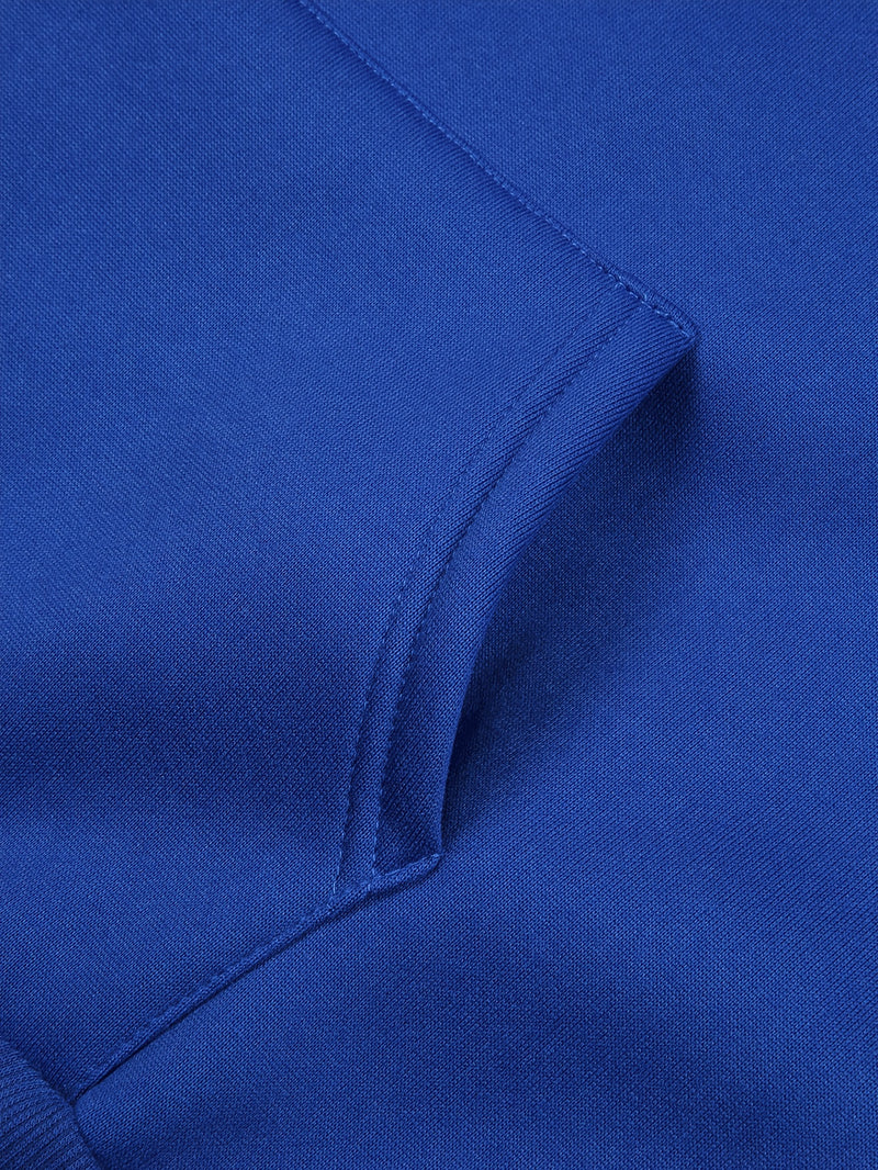 Men's Autumn/Winter Compass Print Hooded Sweatshirt.