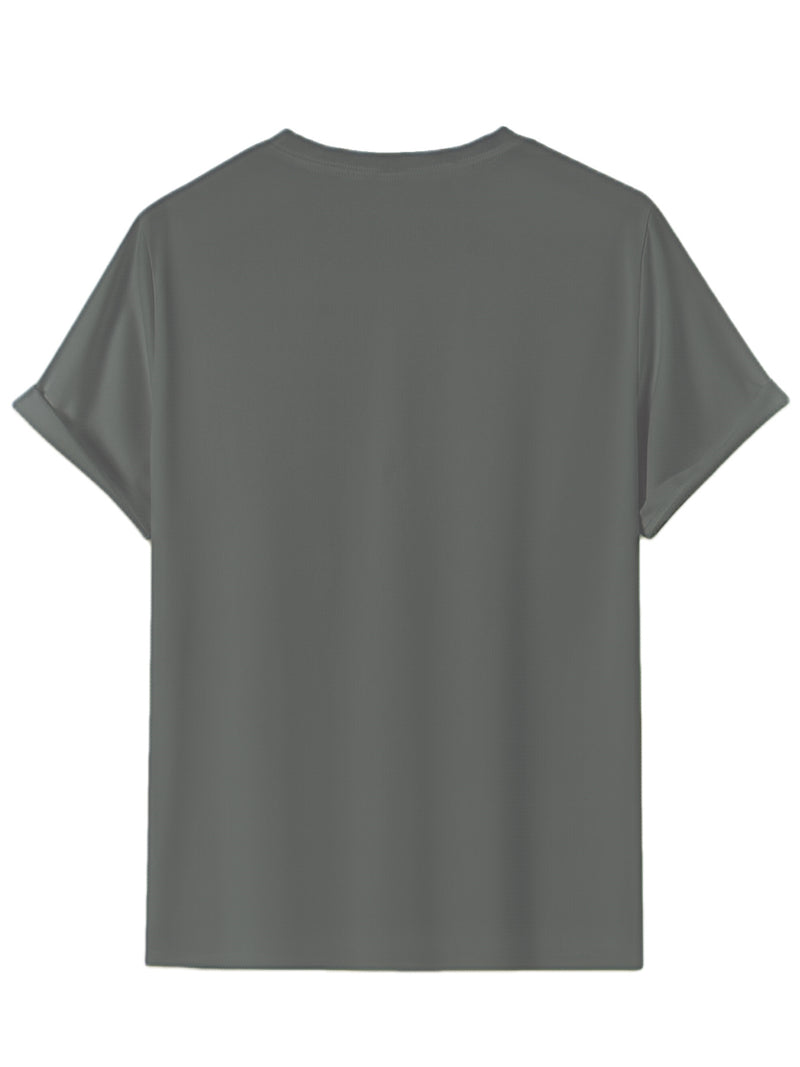 Crew Neck T-Shirt: If You Try to Scare Me, I'Ll Be Breast-Fed Scared!
