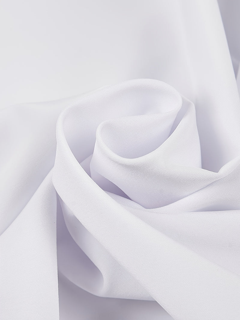 Men's Agbada Three-Piece Set, Round Neck, Hidden Buttons.