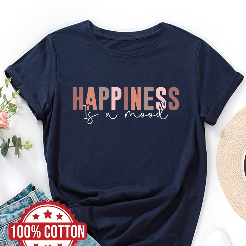 Women's Crew Neck T-Shirt Short-Sleeved.