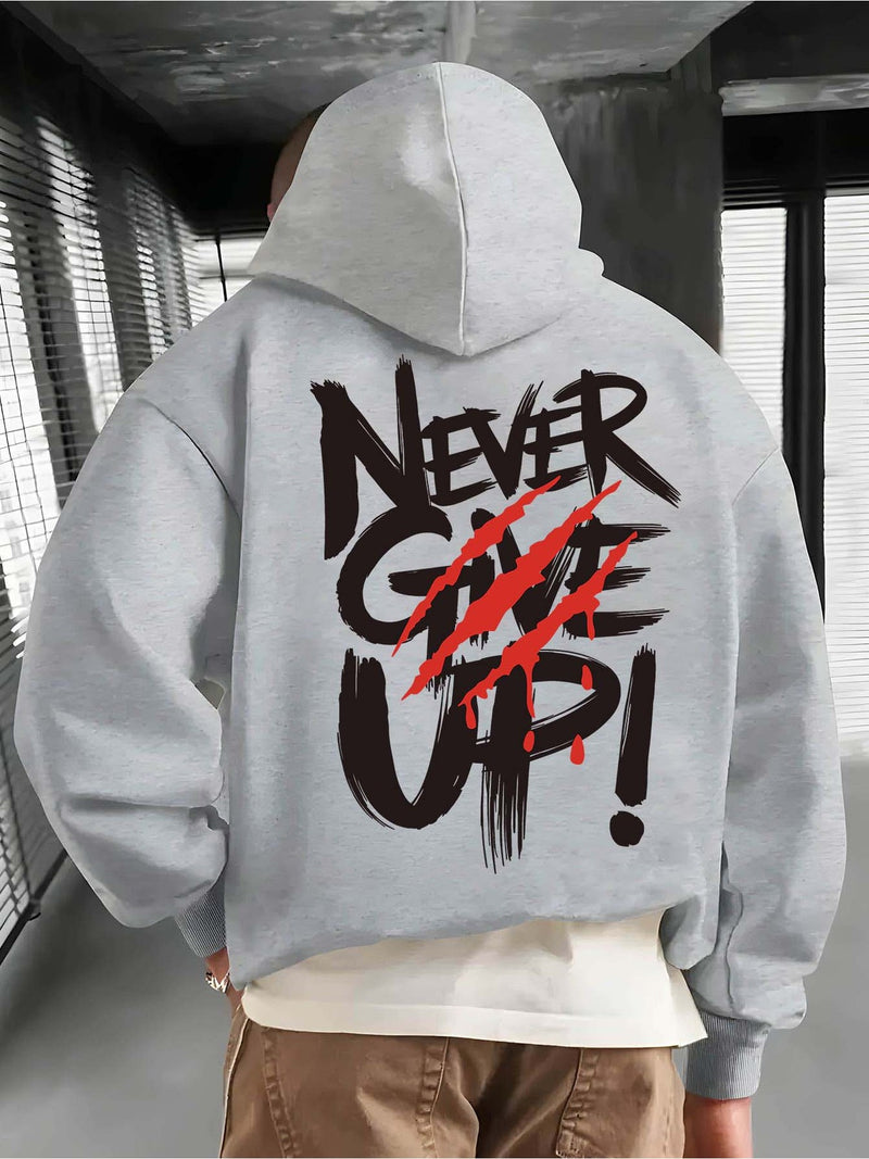 Men's Hooded Fleece  Sweatshirt.
