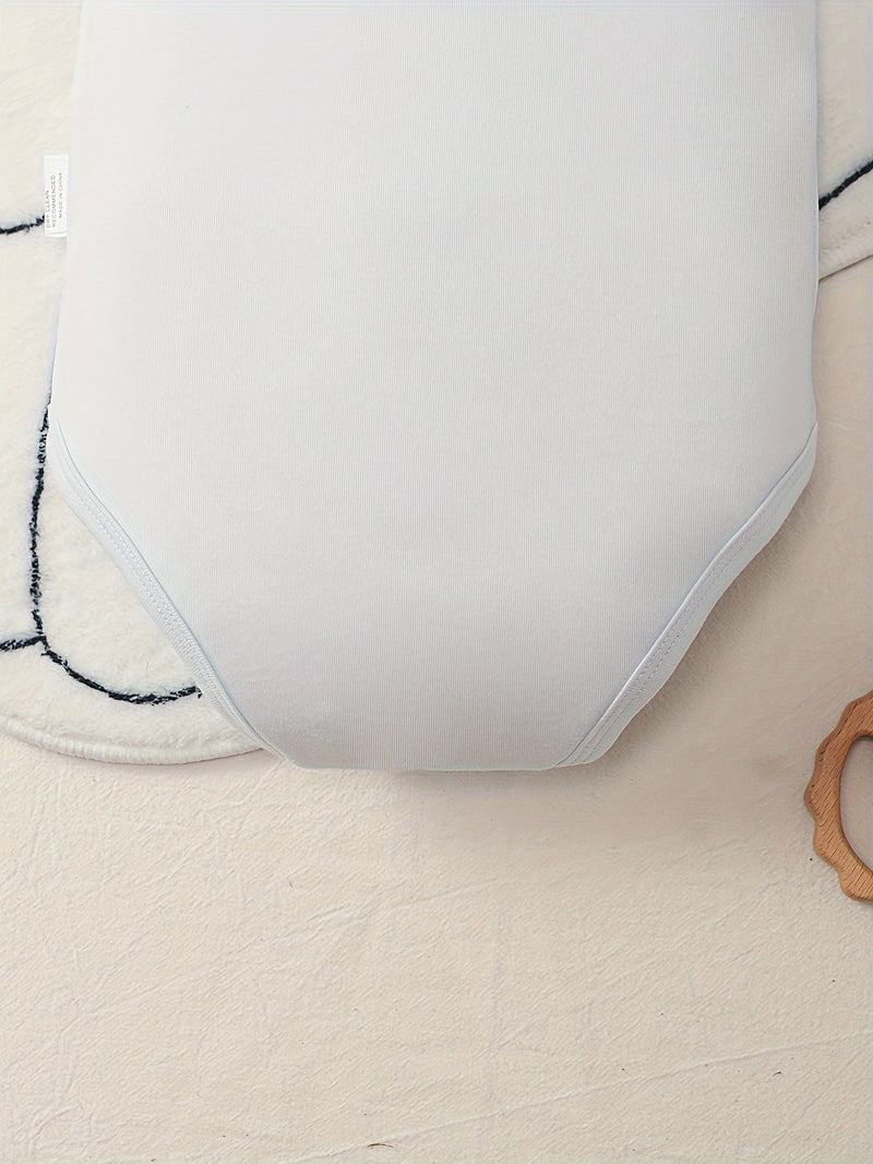 Pure Learning to Walk Triangle Bottom Romper.