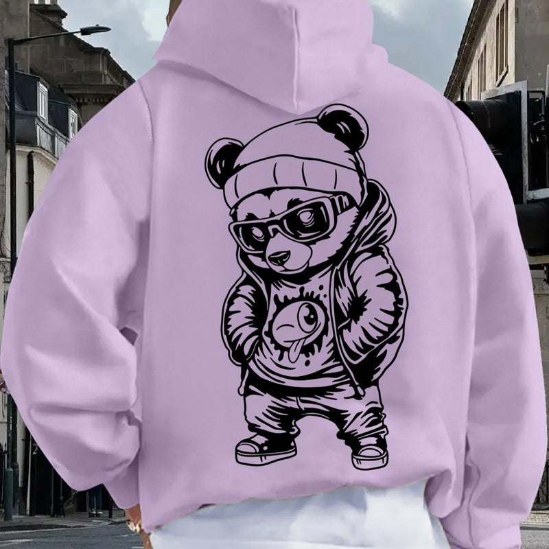 Men's Casual Hooded Sweatshirt.