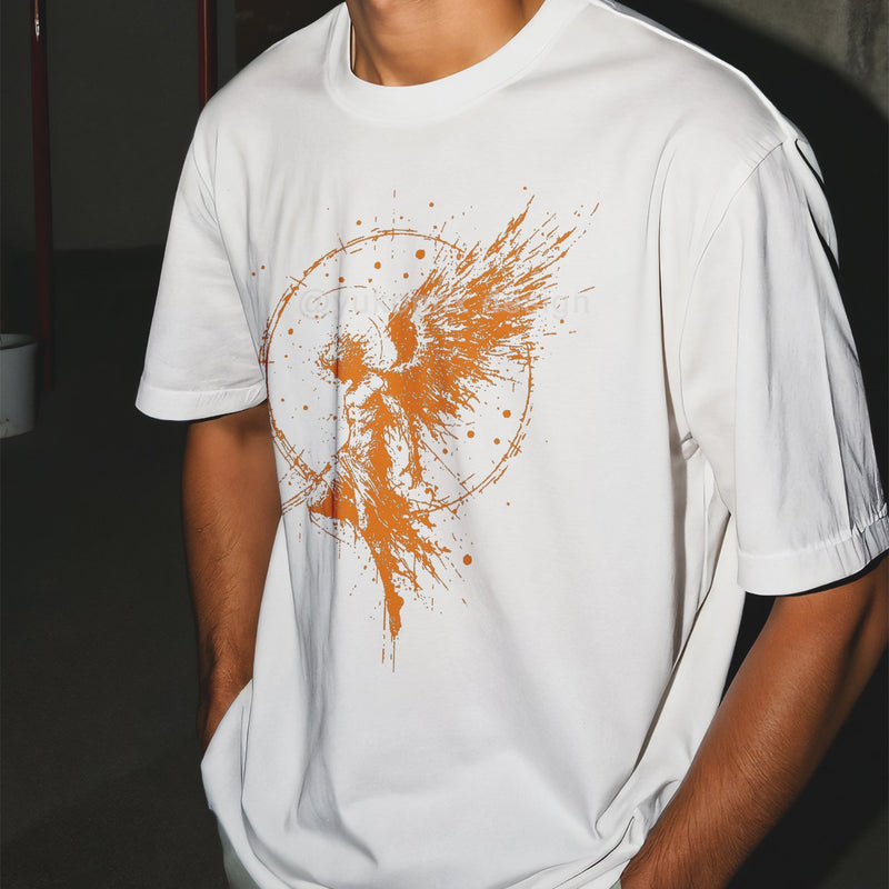 Men's Casual Crew Neck Short T-Shirt.