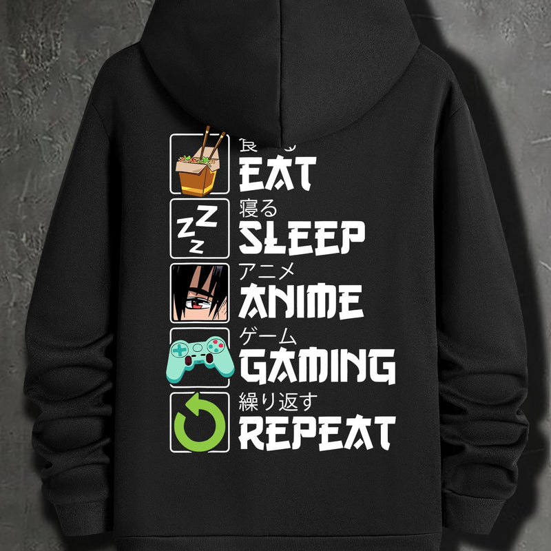 Men’s Hooded Sweatshirt New Spring/Autumn Printed Hoodie.