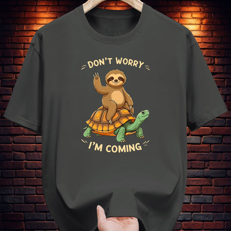 Men's 200gsm Heavyweight 100% Cotton T-Shirt.