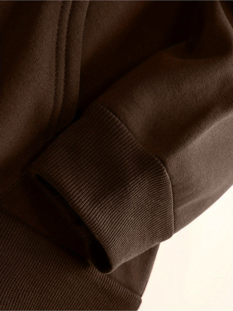 Men's Hooded Fleece  Sweatshirt.