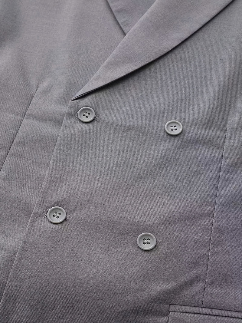 Men's 3pcs Suit Set: Jacket + Vest + Pants, Business Casual.