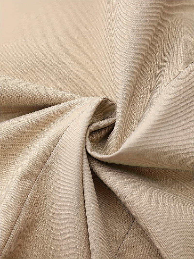 Men's 3pcs Suit Set, Blazer + Vest + Trousers.